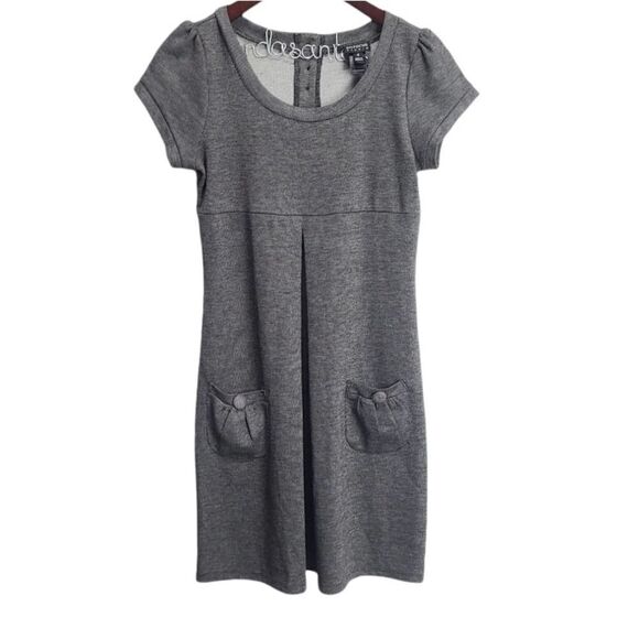 Enfocus Studio Women's Gray Retro Midi Dress Size Small - Picture 1 of 5